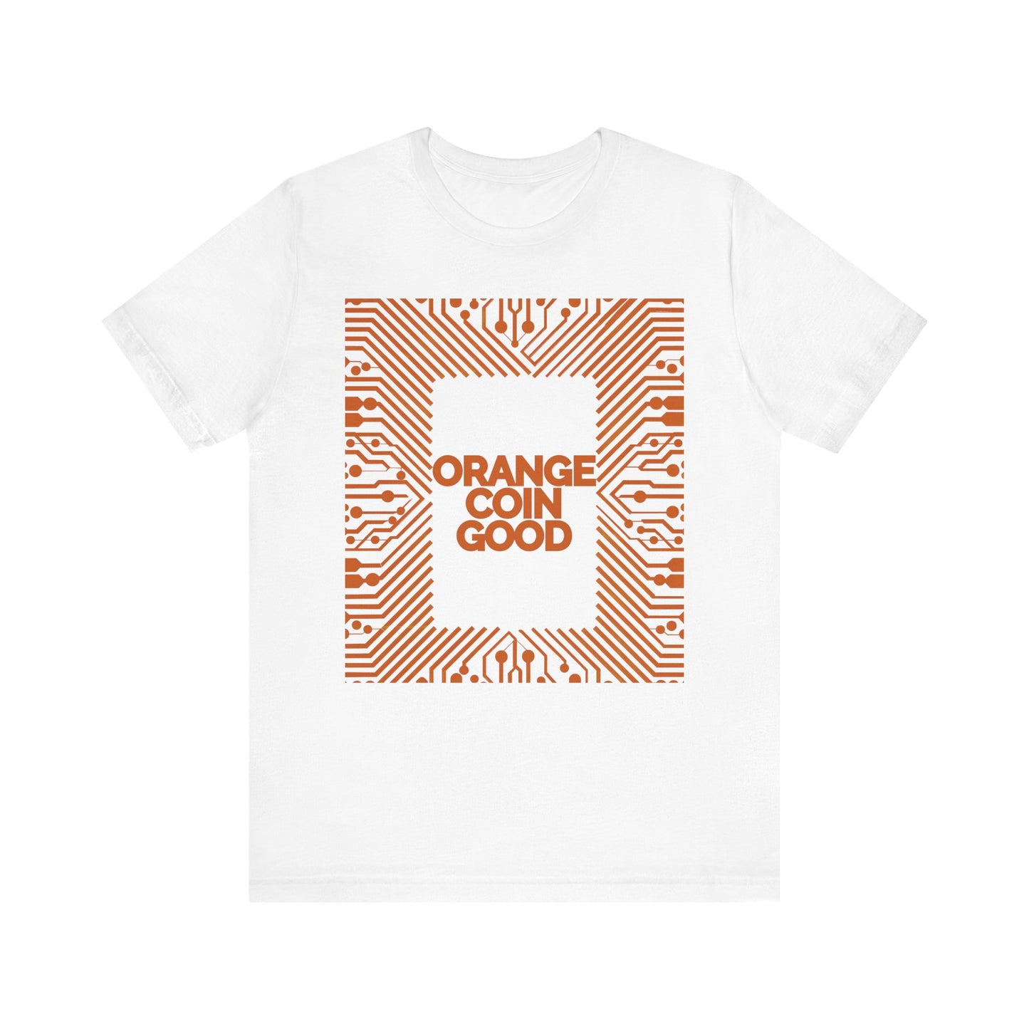 Orange Onboard Unisex Short Sleeve Tee