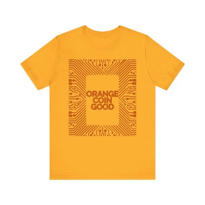 Orange Onboard Unisex Short Sleeve Tee