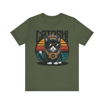 Black Catoshi Unisex Short Sleeve Tee