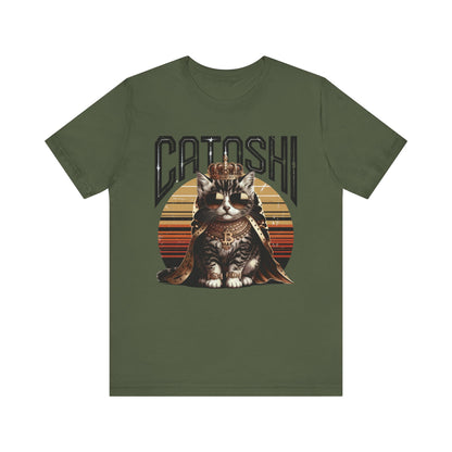 Royal Grey Catoshi Unisex Short Sleeve Tee