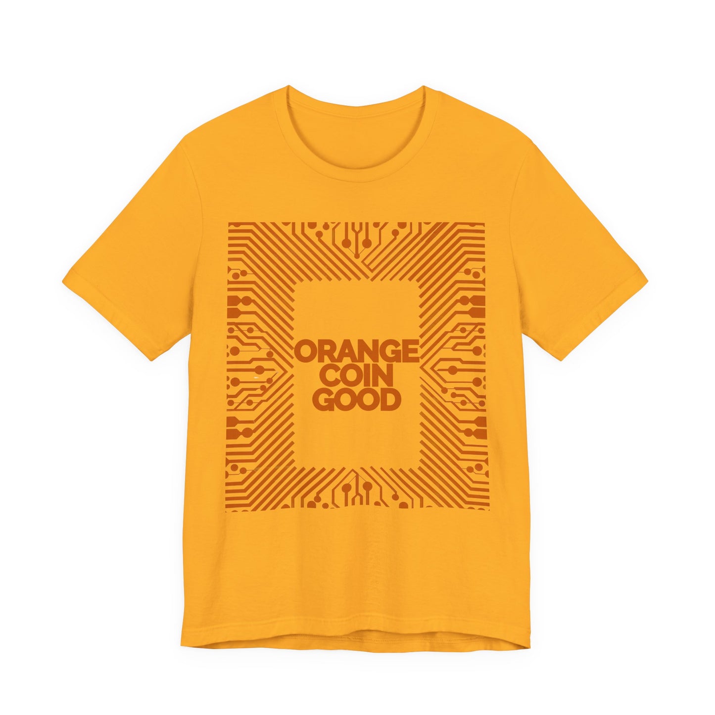 Orange Onboard Unisex Short Sleeve Tee