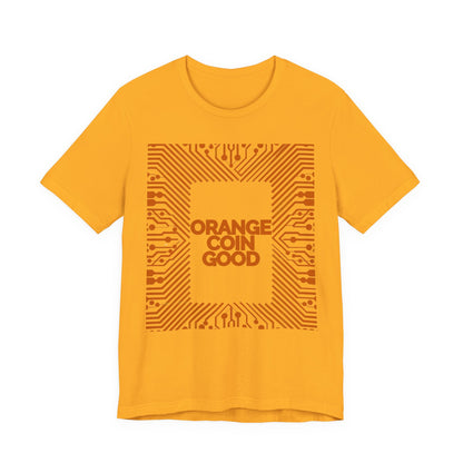Orange Onboard Unisex Short Sleeve Tee