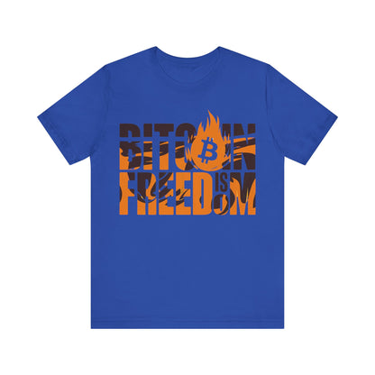 Freedom Fire Unisex Short Sleeve Tee