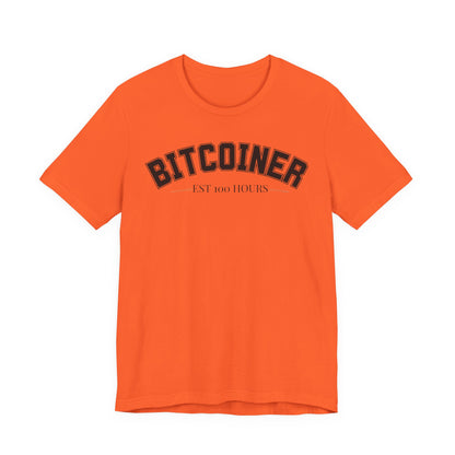 Bitcoiner100 Unisex Short Sleeve Tee
