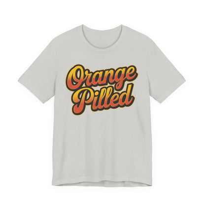 Orange Pilled Unisex Short Sleeve Tee