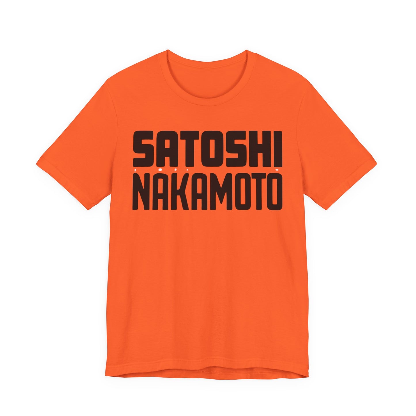 Satoshi Nakamoto Unisex Short Sleeve Tee