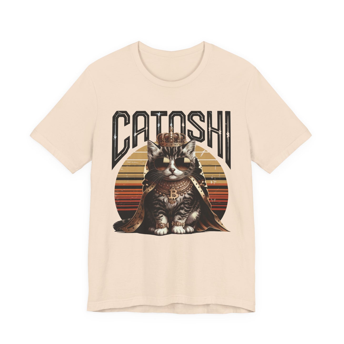 Royal Grey Catoshi Unisex Short Sleeve Tee