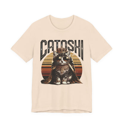 Royal Grey Catoshi Unisex Short Sleeve Tee