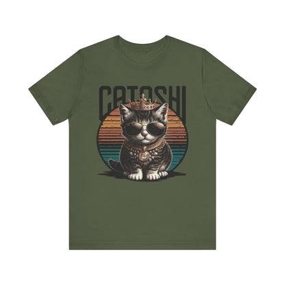 Grey Catoshi Unisex Short Sleeve Tee