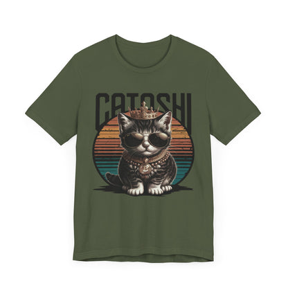 Grey Catoshi Unisex Short Sleeve Tee