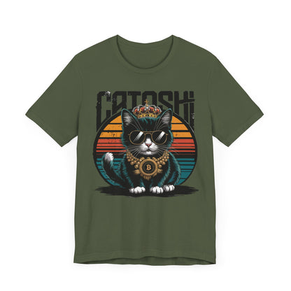 Black Catoshi Unisex Short Sleeve Tee