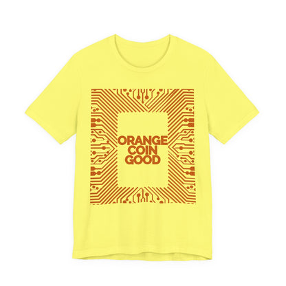 Orange Onboard Unisex Short Sleeve Tee