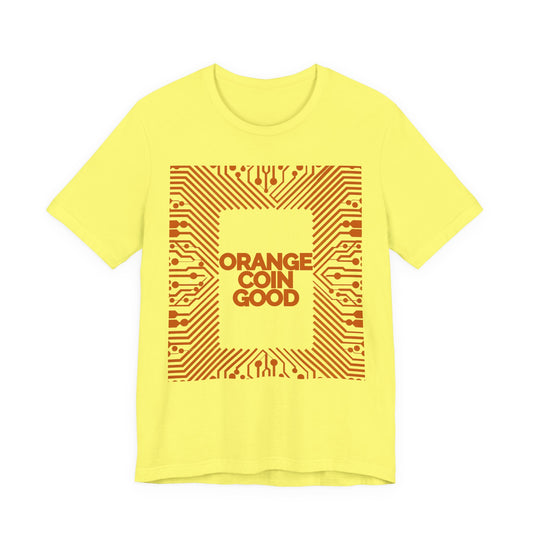 Orange Onboard Unisex Short Sleeve Tee