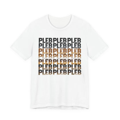 21 Retro Plebs Unisex Short Sleeve Tee
