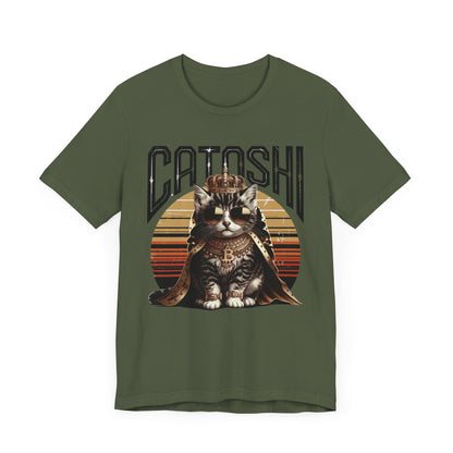 Royal Grey Catoshi Unisex Short Sleeve Tee