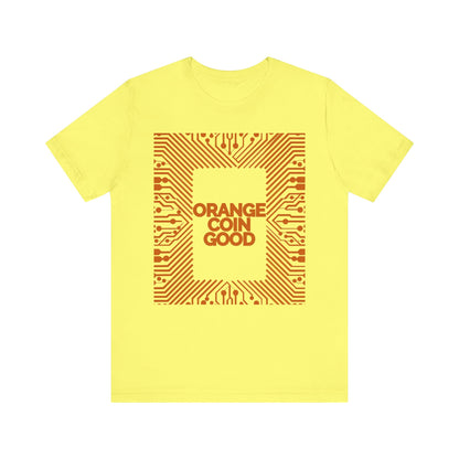 Orange Onboard Unisex Short Sleeve Tee
