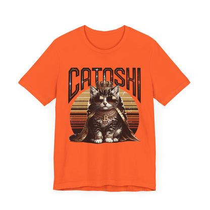 Royal Grey Catoshi Unisex Short Sleeve Tee