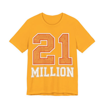 21M Orange Circuit Unisex Short Sleeve Tee