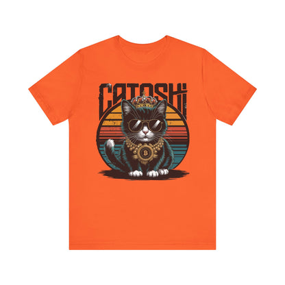 Black Catoshi Unisex Short Sleeve Tee