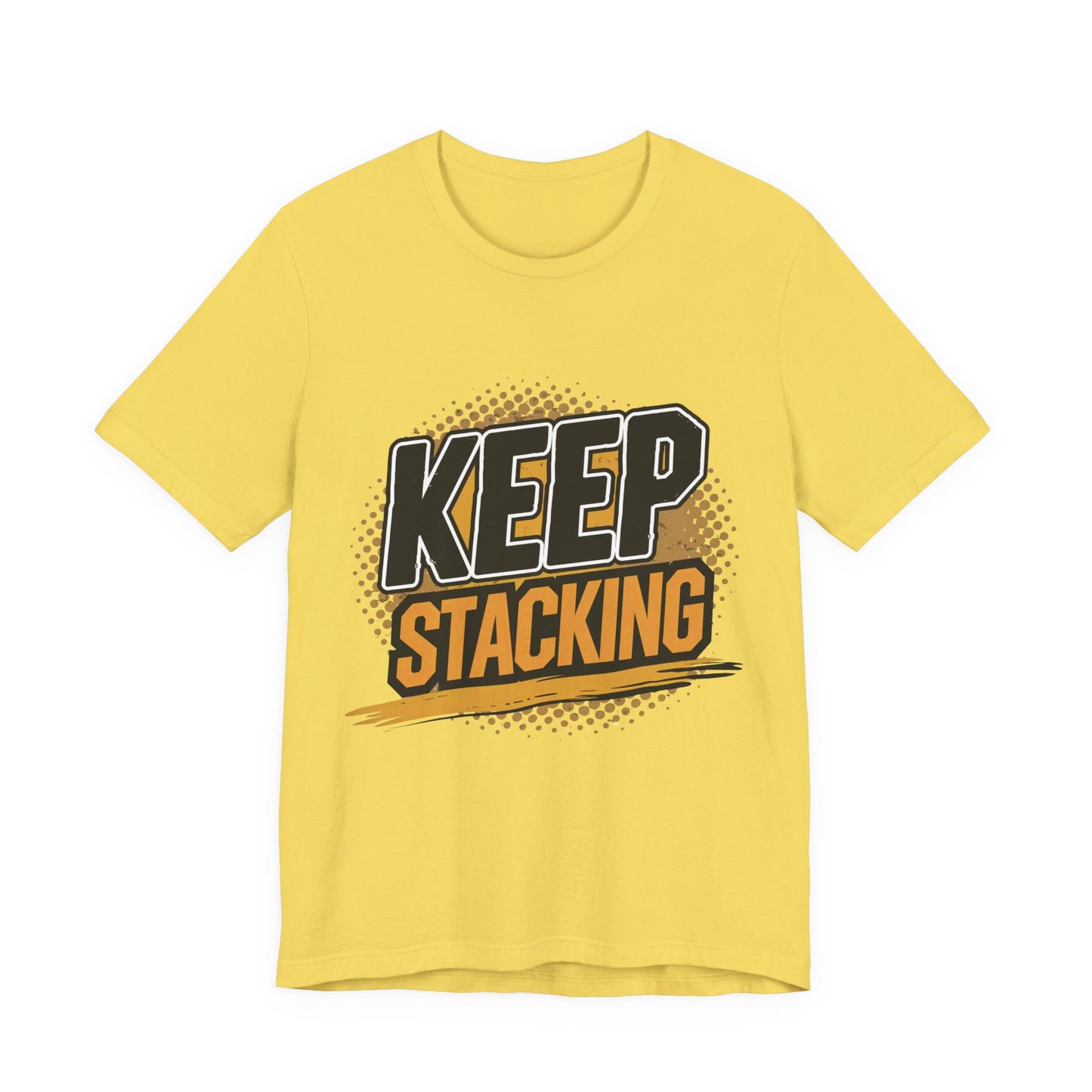 Keep Stacking Unisex Short Sleeve Tee