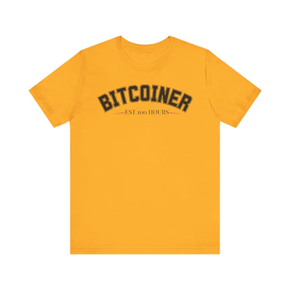 Bitcoiner100 Unisex Short Sleeve Tee