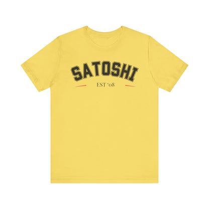SATOSHI08 Unisex Short Sleeve Tee