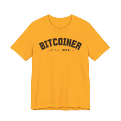Bitcoiner100 Unisex Short Sleeve Tee