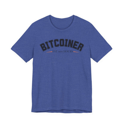 Bitcoiner100 Unisex Short Sleeve Tee