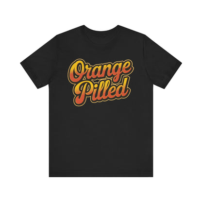 Orange Pilled Unisex Short Sleeve Tee