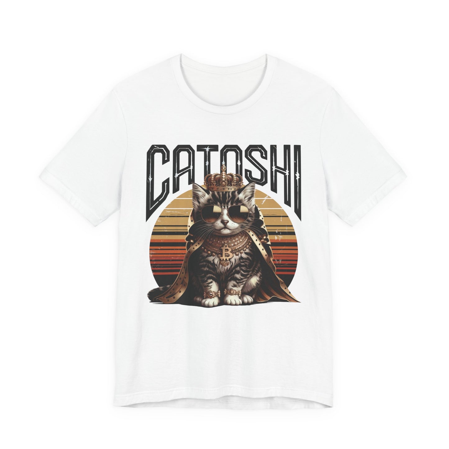 Royal Grey Catoshi Unisex Short Sleeve Tee