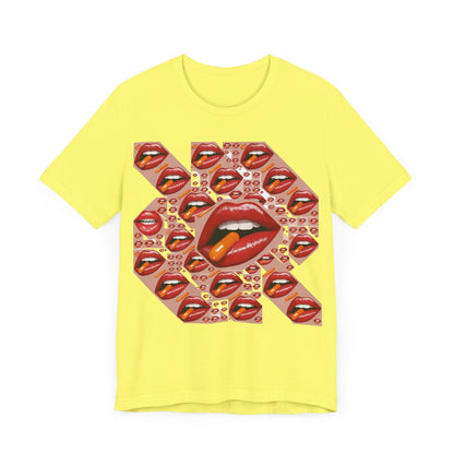 OP Breaky Lips Unisex Short Sleeve Tee