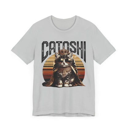 Royal Grey Catoshi Unisex Short Sleeve Tee
