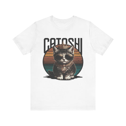 Grey Catoshi Unisex Short Sleeve Tee
