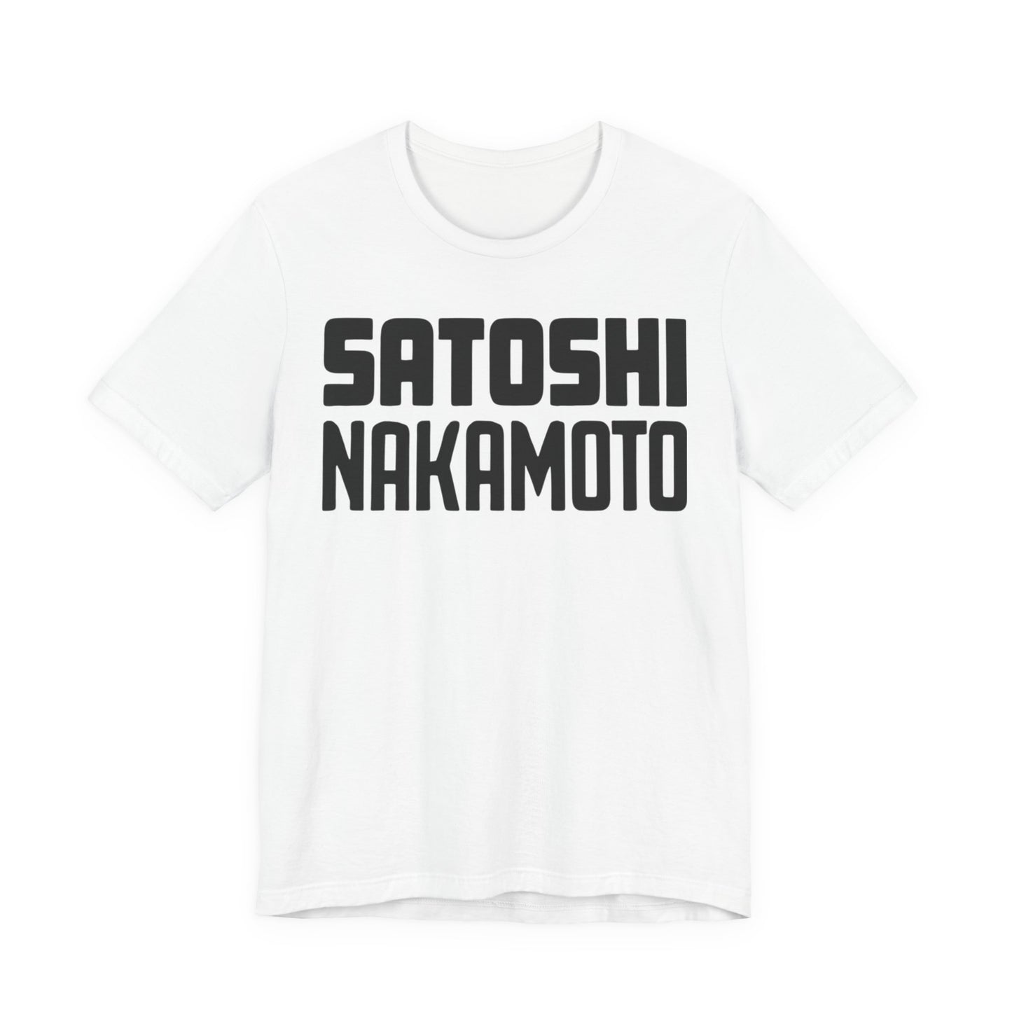 Satoshi Nakamoto Unisex Short Sleeve Tee