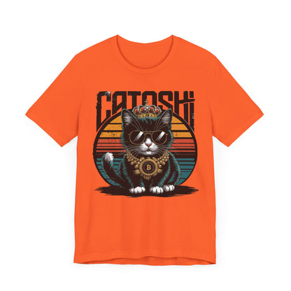 Black Catoshi Unisex Short Sleeve Tee