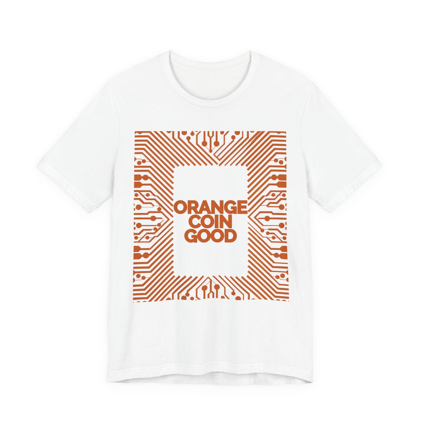 Orange Onboard Unisex Short Sleeve Tee