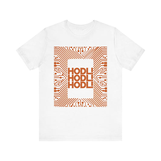 Hodl Onboard Unisex Short Sleeve Tee