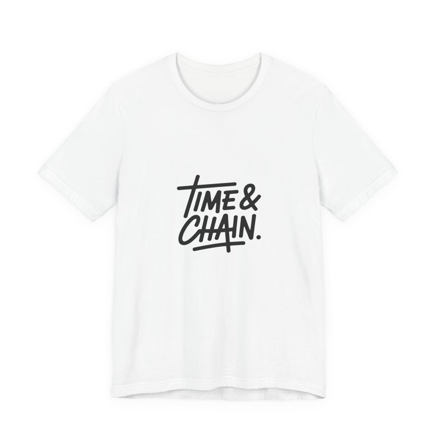 Time & Chain Unisex Short Sleeve Tee