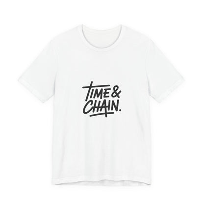 Time & Chain Unisex Short Sleeve Tee