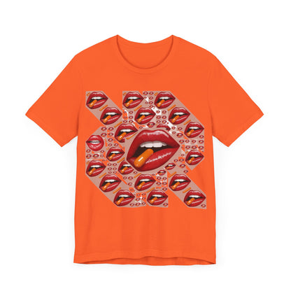 OP Breaky Lips Unisex Short Sleeve Tee