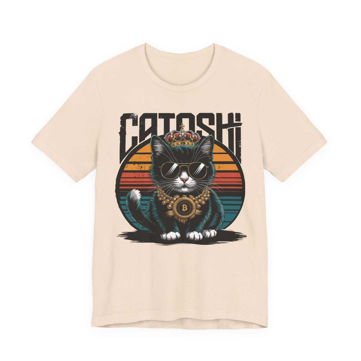 Black Catoshi Unisex Short Sleeve Tee
