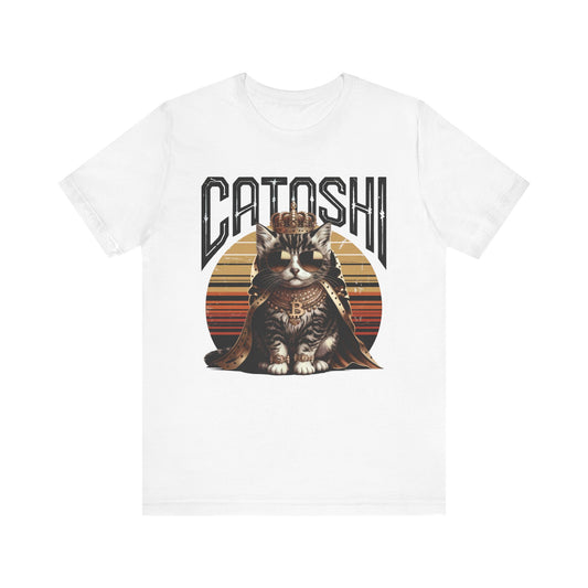 Royal Grey Catoshi Unisex Short Sleeve Tee