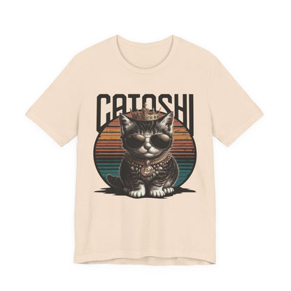 Grey Catoshi Unisex Short Sleeve Tee