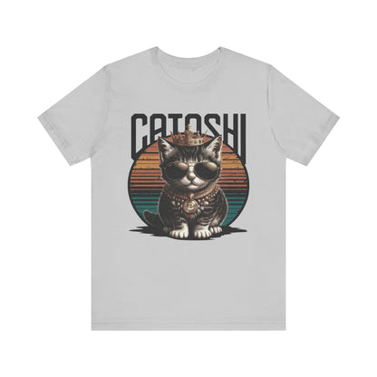 Grey Catoshi Unisex Short Sleeve Tee