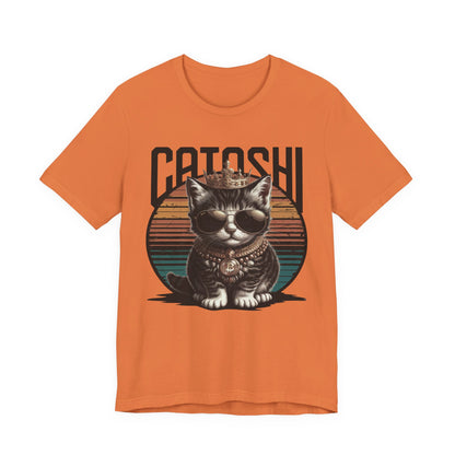 Grey Catoshi Unisex Short Sleeve Tee