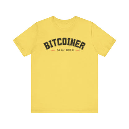 Bitcoiner100 Unisex Short Sleeve Tee