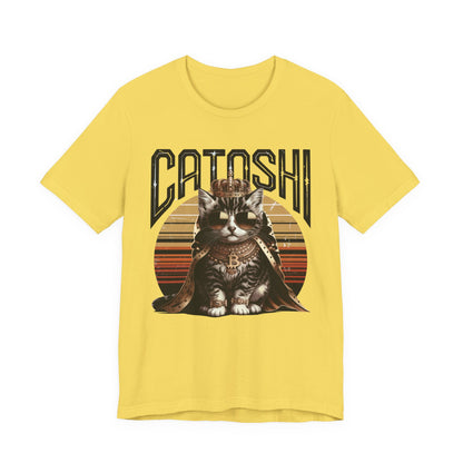 Royal Grey Catoshi Unisex Short Sleeve Tee