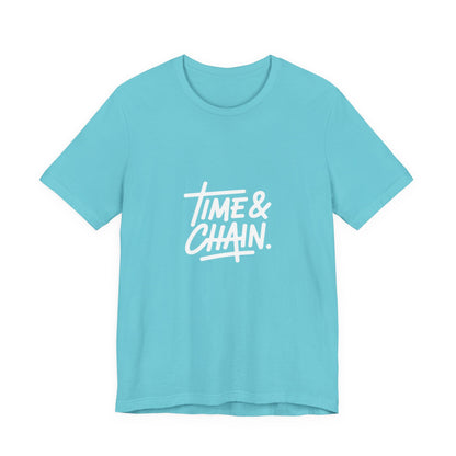 Time & Chain Unisex Short Sleeve Tee