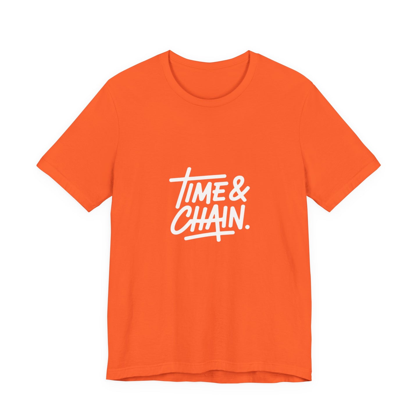 Time & Chain Unisex Short Sleeve Tee