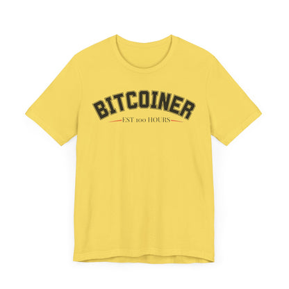 Bitcoiner100 Unisex Short Sleeve Tee